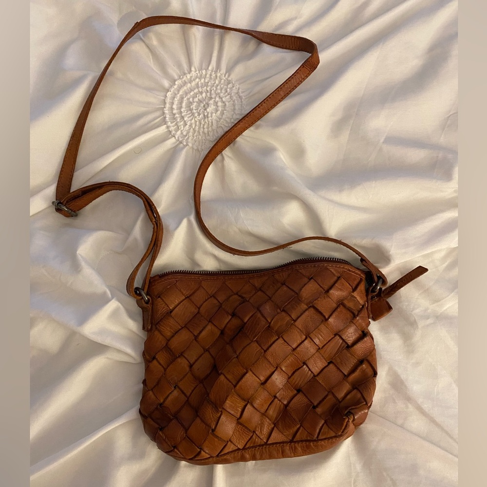Vilenca Holland Brown Leather Bag